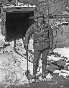 Richard at uranium mine